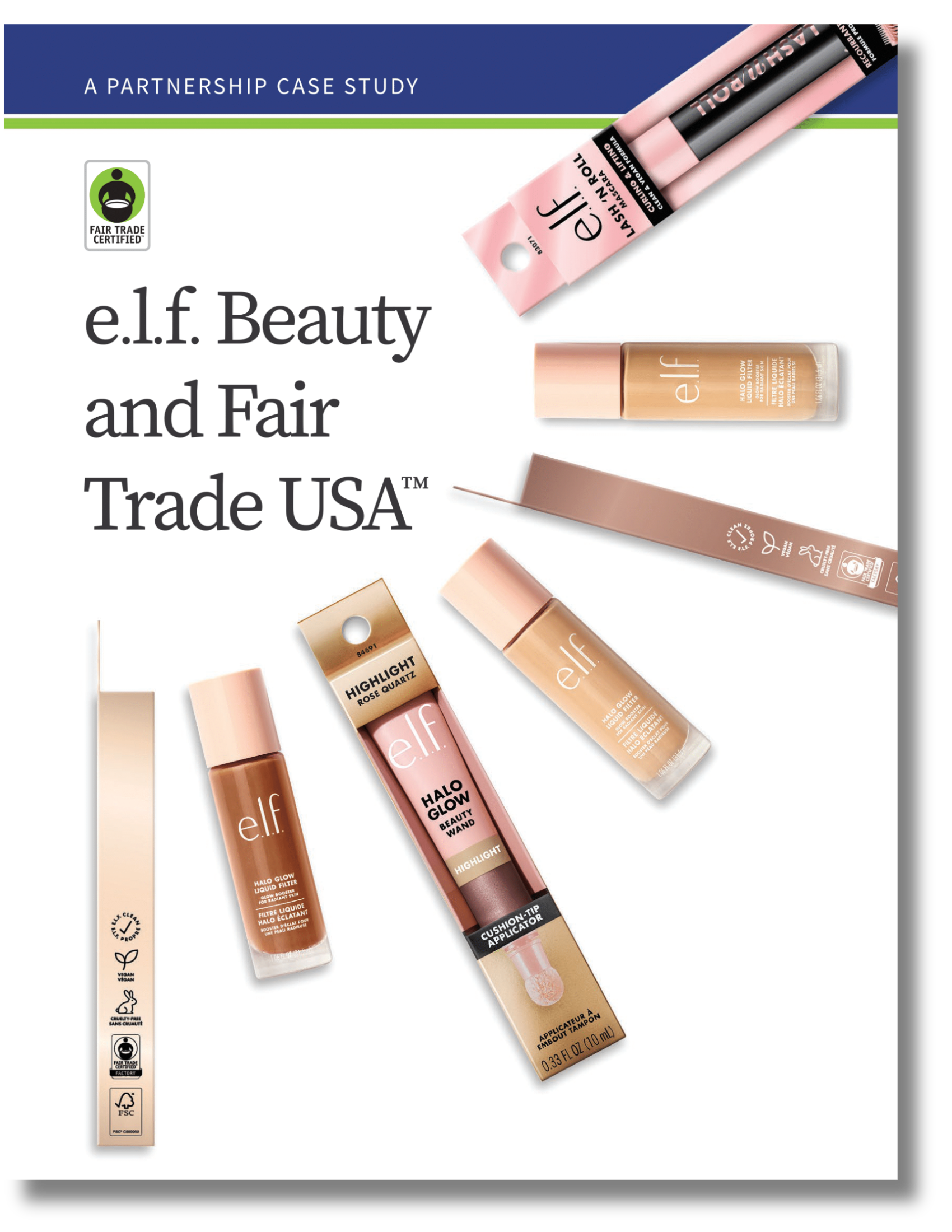 Fair Trade Certified and elf Beauty Case Study - Report Cover